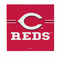 Cincinnati Reds Wood Wall Sign, 12x12, MLB, Home