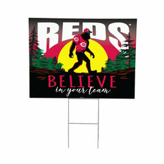 Cincinnati Reds Yard Sign, Bigfoot, MLB, Home