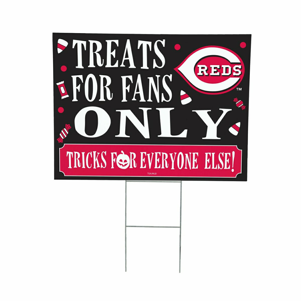 Cincinnati Reds Yard Sign, Halloween Treats for Fans, MLB, Home