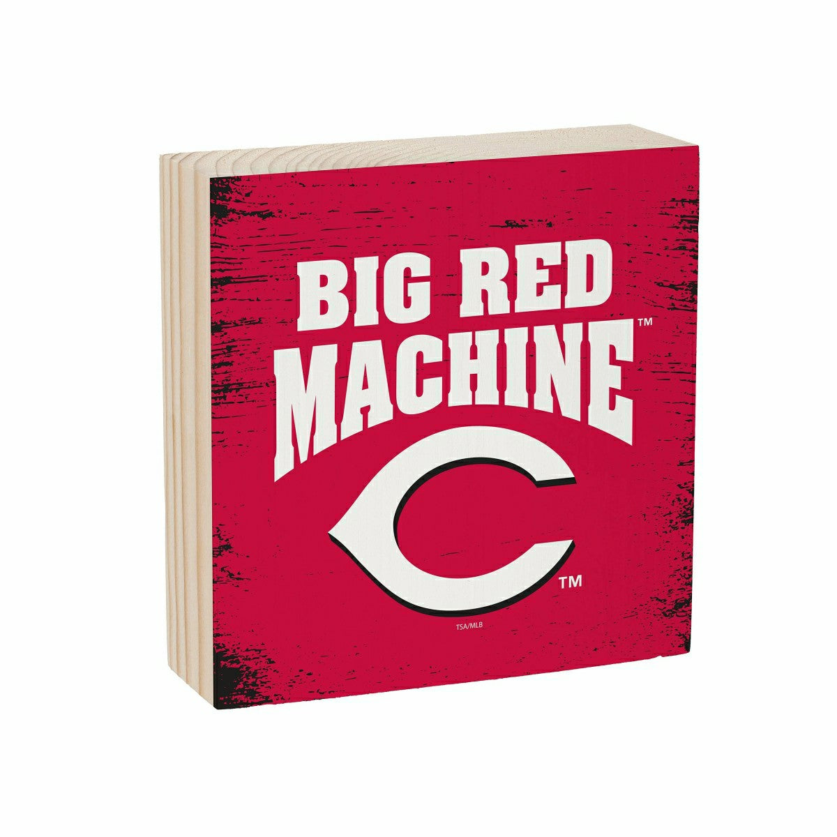 Cincinnati Reds Plock, Down Home Fans, 6x6, MLB, Home