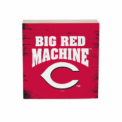 Cincinnati Reds Plock, Down Home Fans, 6x6, MLB, Home