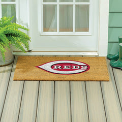 Cincinnati Reds Large Full Color Coir Mat, 36"x24", MLB