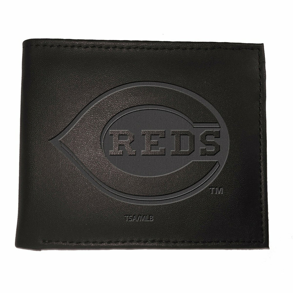 Cincinnati Reds Bi-Fold Wallet Black, MLB, Home