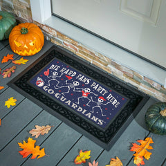 Cleveland Guardians Flocked Coir Halloween Sassafras Switch Mat, 22"x1, MLB