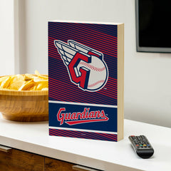 Cleveland Guardians Plock, Down Home Fans, 8x12, MLB, Home