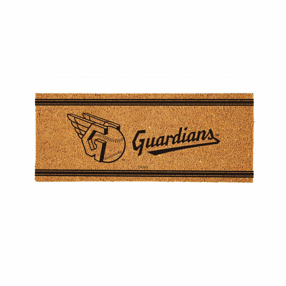 Cleveland Guardians Extra Large One Color Coir Mat, 60"x24", MLB
