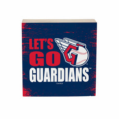 Cleveland Guardians Plock, Down Home Fans, 6x6, MLB, Home
