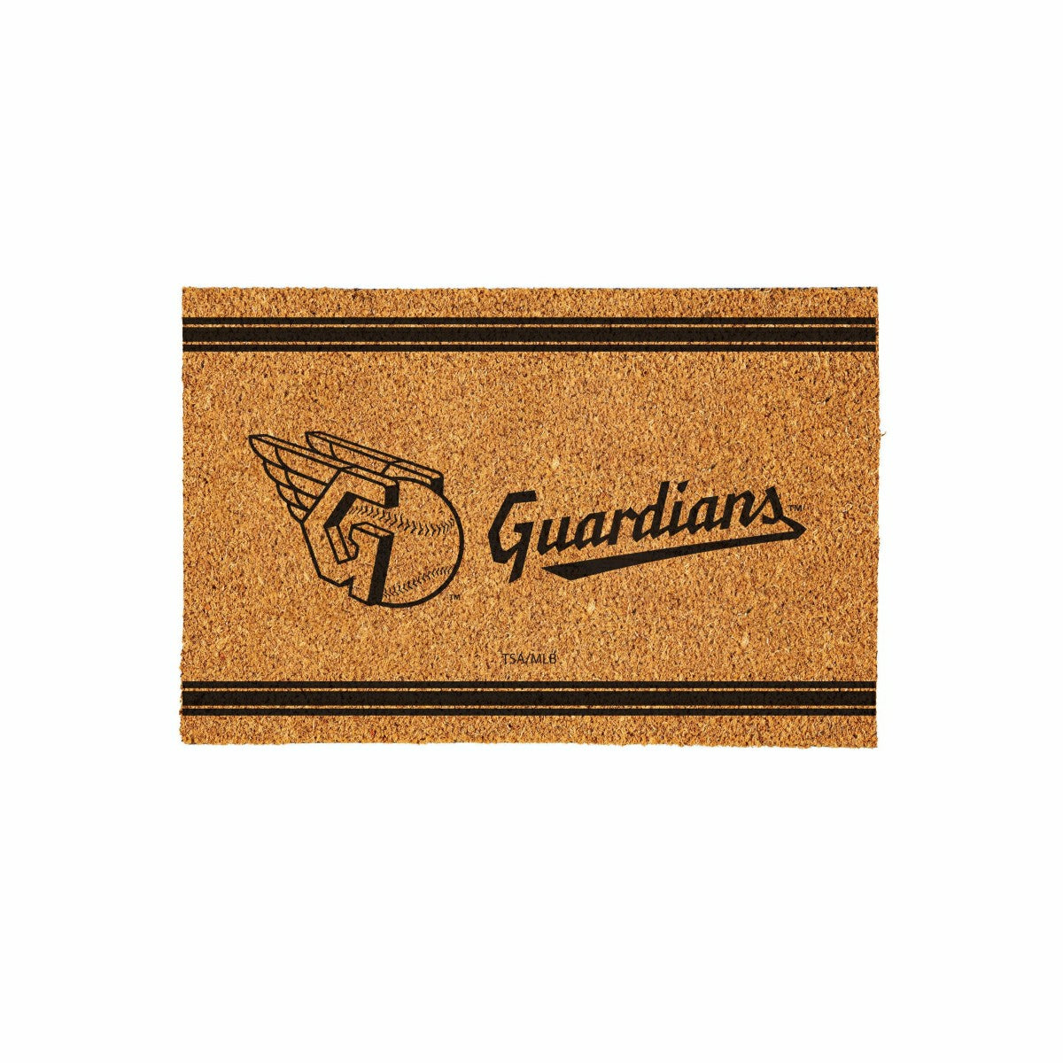 Cleveland Guardians Large One Color Coir Mat, 36"x24", MLB
