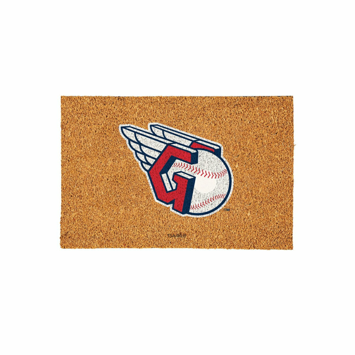 Cleveland Guardians Large Full Color Coir Mat, 36"x24", MLB