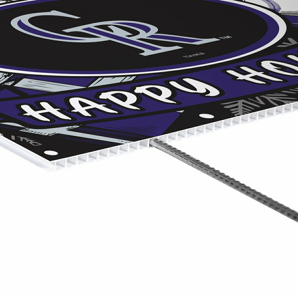 Colorado Rockies Yard Sign, Holiday, MLB, Home