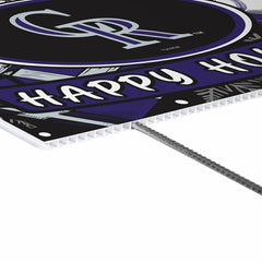 Colorado Rockies Yard Sign, Holiday, MLB, Home