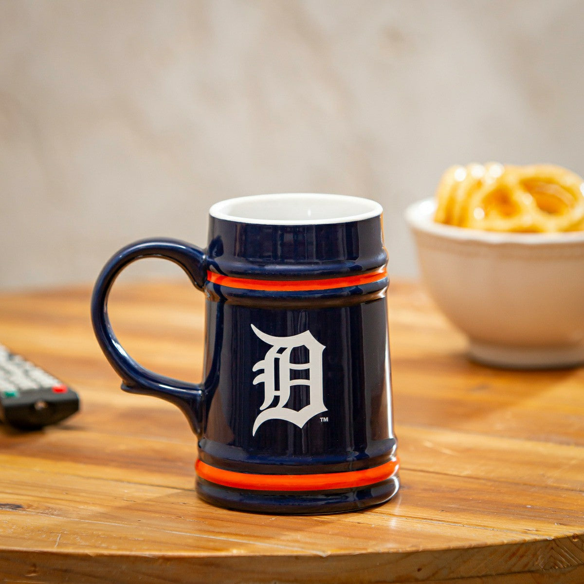 Detroit Tigers Ceramic Stein Cup, 24oz, MLB, Home