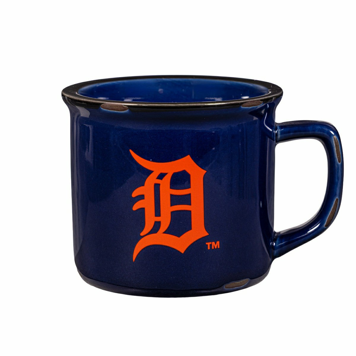 Detroit Tigers Ceramic Camp Cup with Enamel Finish, 14oz, MLB, Home