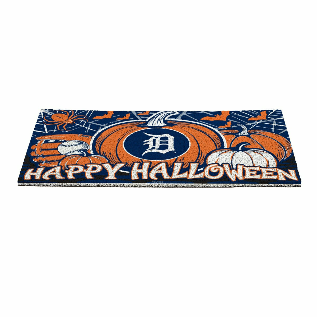 Detroit Tigers Halloween PVC Mat, 28"x16", MLB