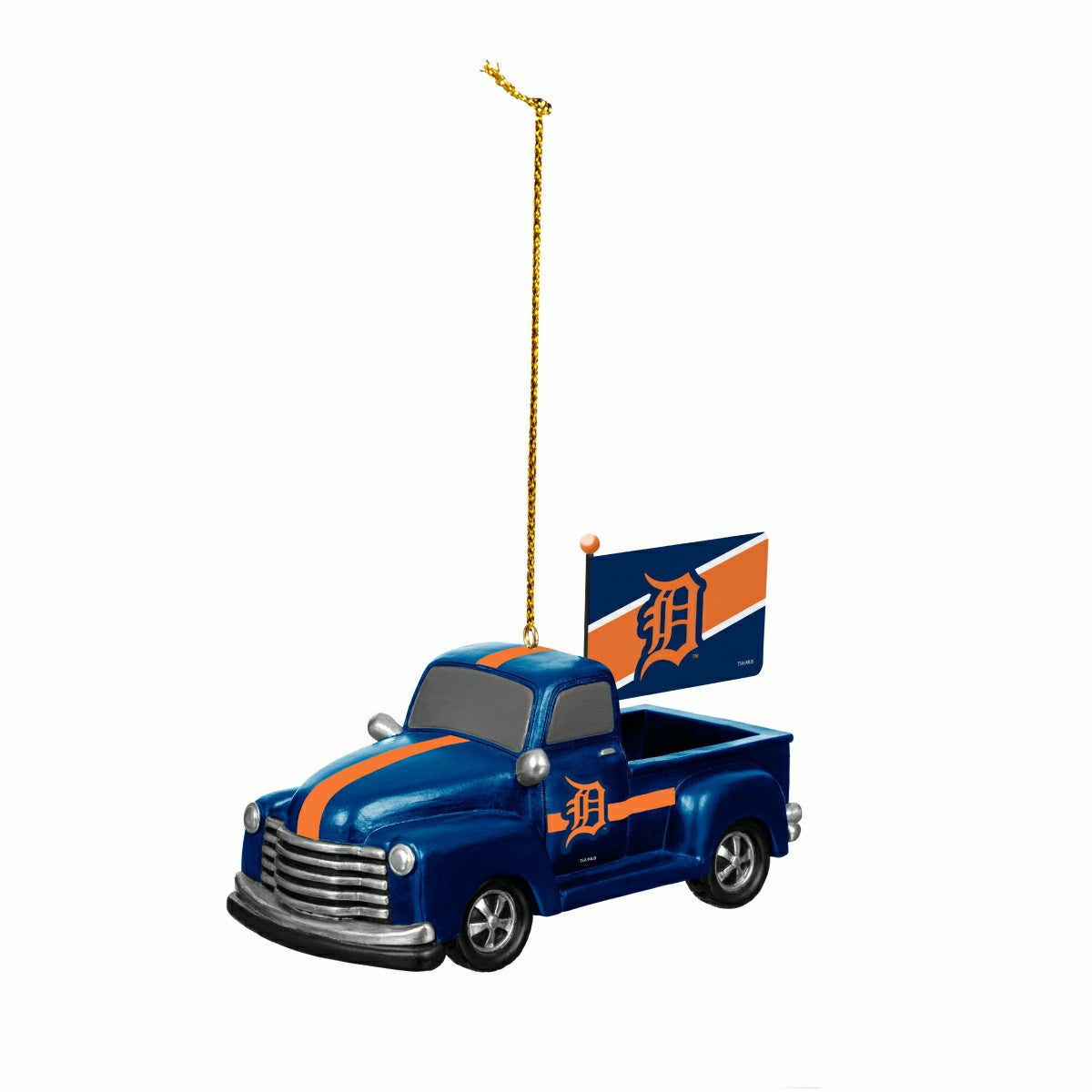 Detroit Tigers Rally Truck Ornament, Set of 2, MLB, Home