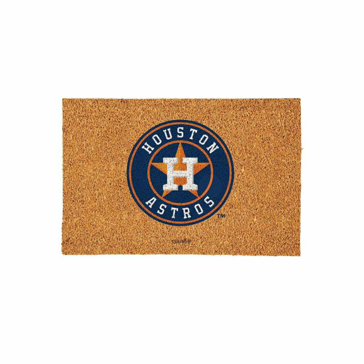 Houston Astros Large Full Color Coir Mat, 36"x24", MLB