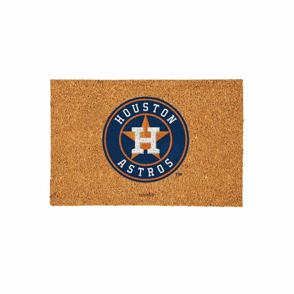 Houston Astros Large Full Color Coir Mat, 36"x24", MLB