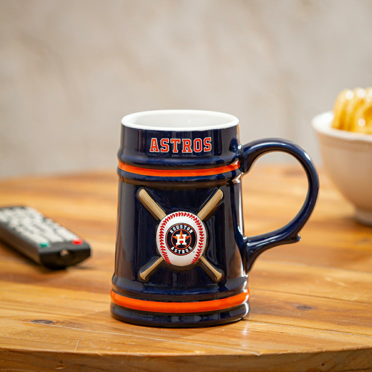 Houston Astros Ceramic Stein Cup, 24oz, MLB, Home