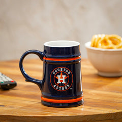 Houston Astros Ceramic Stein Cup, 24oz, MLB, Home