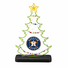 Houston Astros Baseball Holiday Tree Desklite LED Decor, MLB, Home