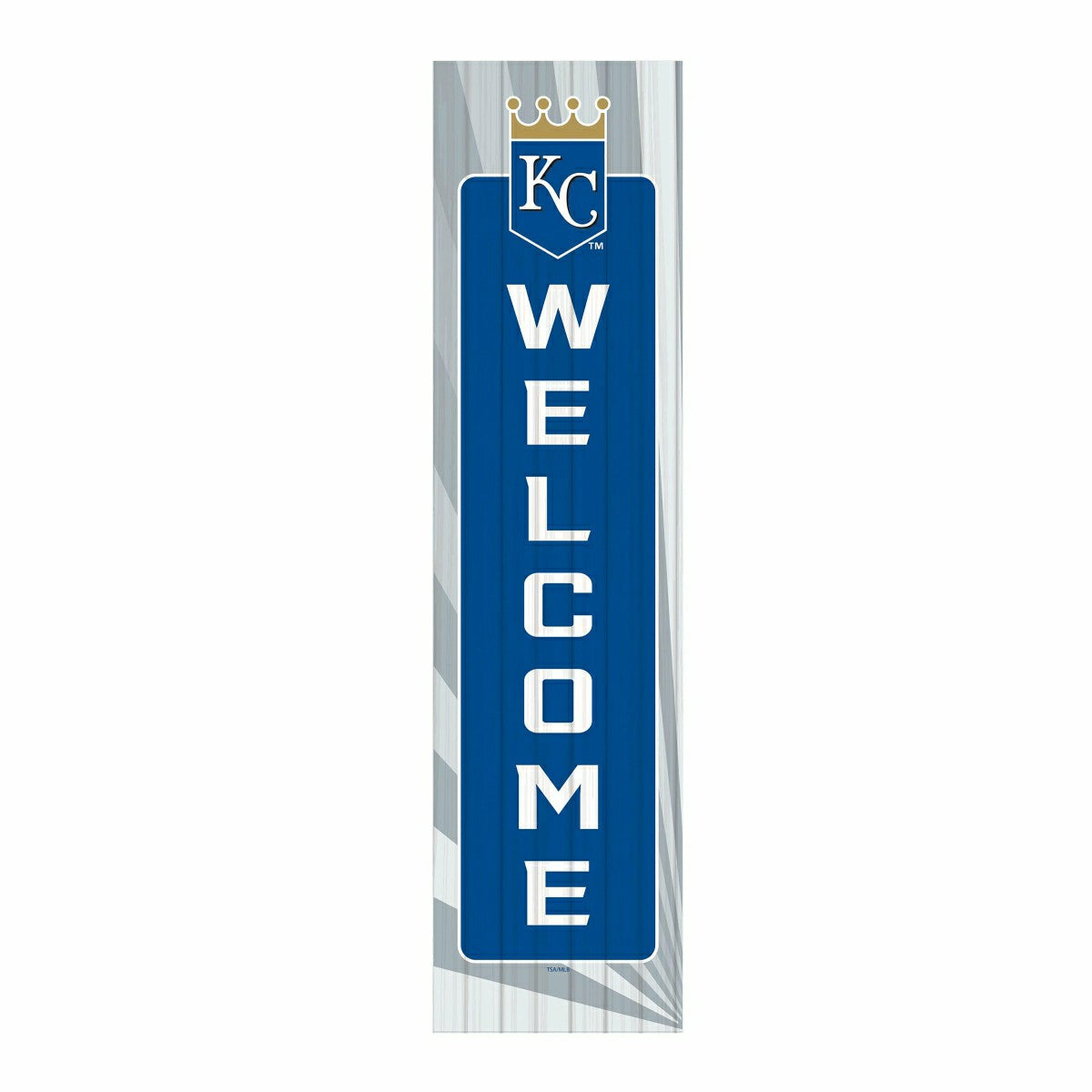 Kansas City Royals, Summer Seasonal Leaner, 46" Single Sided, MLB, Home