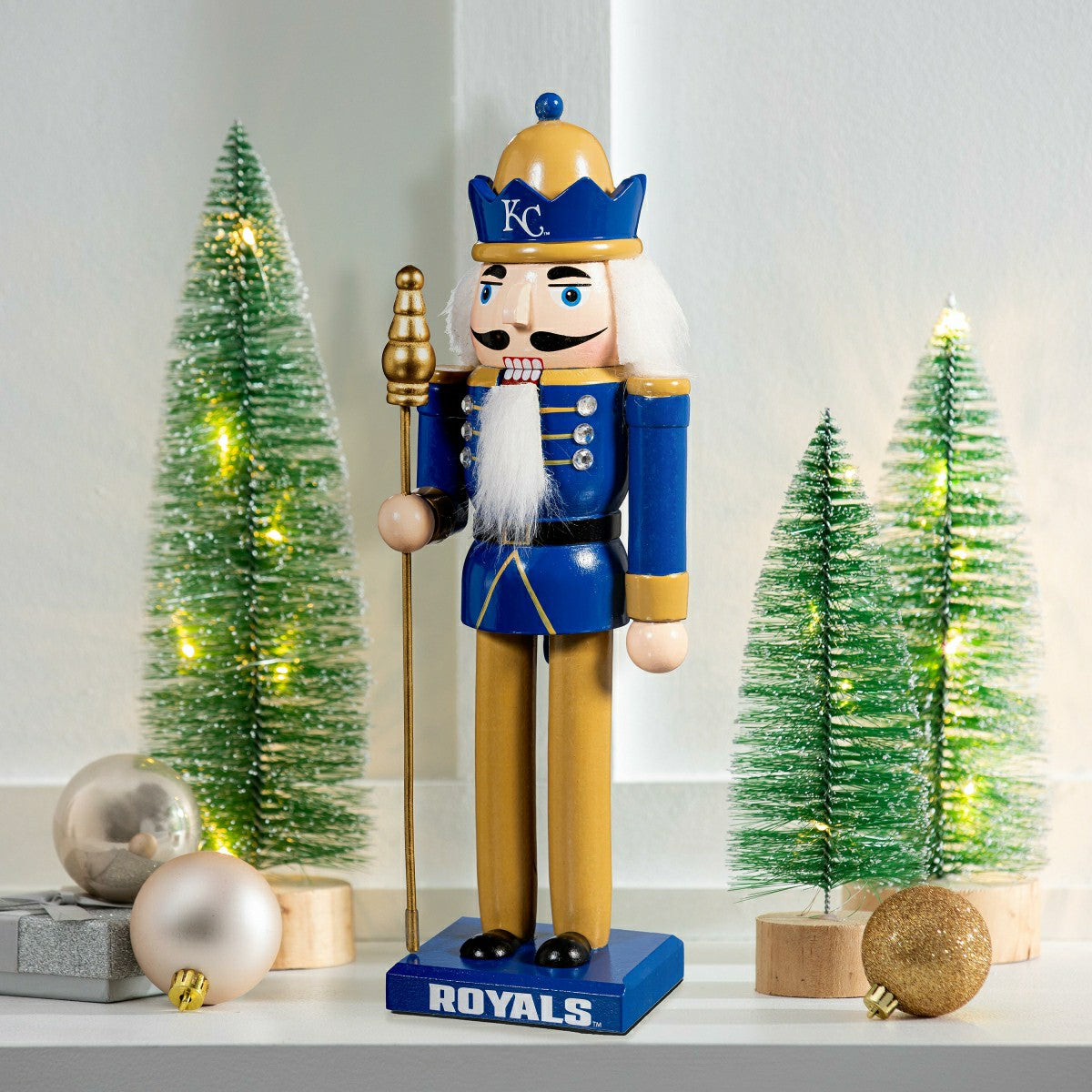 Kansas City Royals Nutcracker Statue, MLB, Home