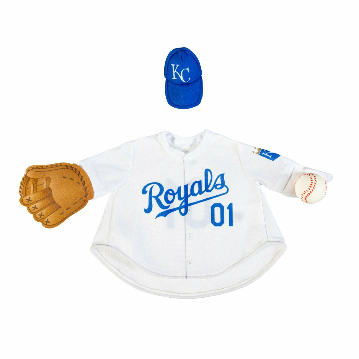 Kansas City Royals Sports Porch Goose Uniform, MLB, Home