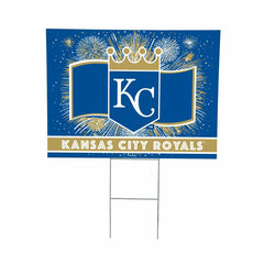 Kansas City Royals Yard Sign, Patriotic, MLB, Home