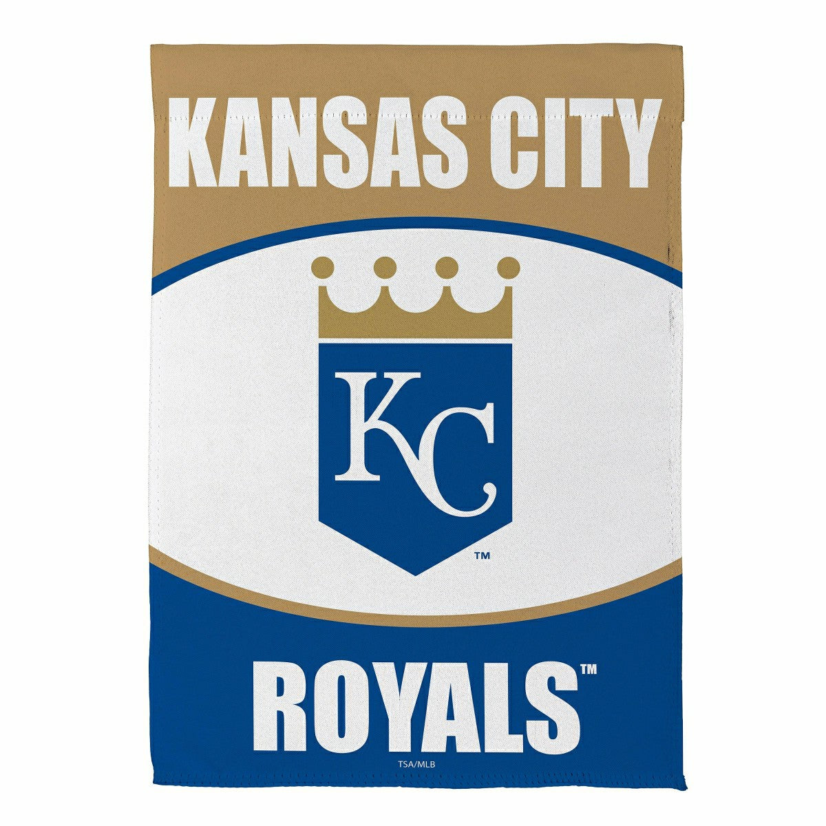 Kansas City Royals Suede Garden Flag, MLB, Home