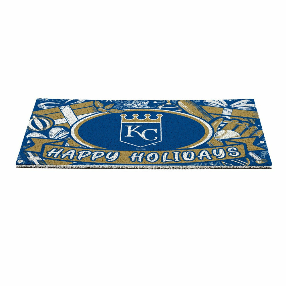 Kansas City Royals Holiday PVC Mat, 28"x16", MLB