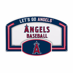 Los Angeles Angels USA Embossed Steel Wall Sign, 11" x 17", MLB, Home