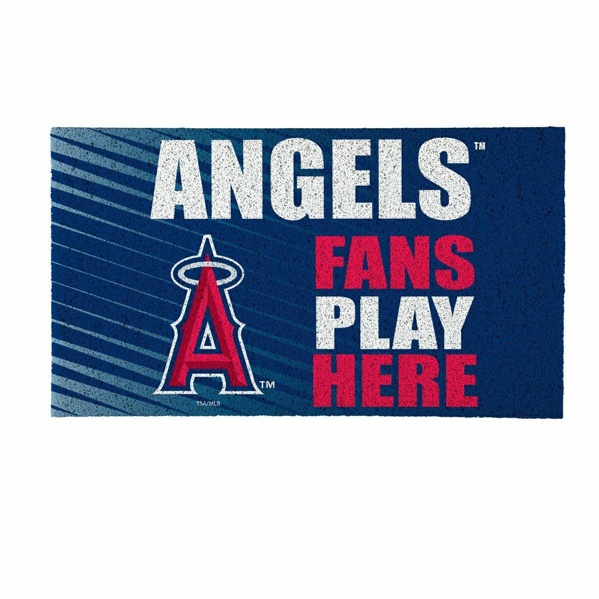 Los Angeles Angels Fan Mat, 28"x16", MLB