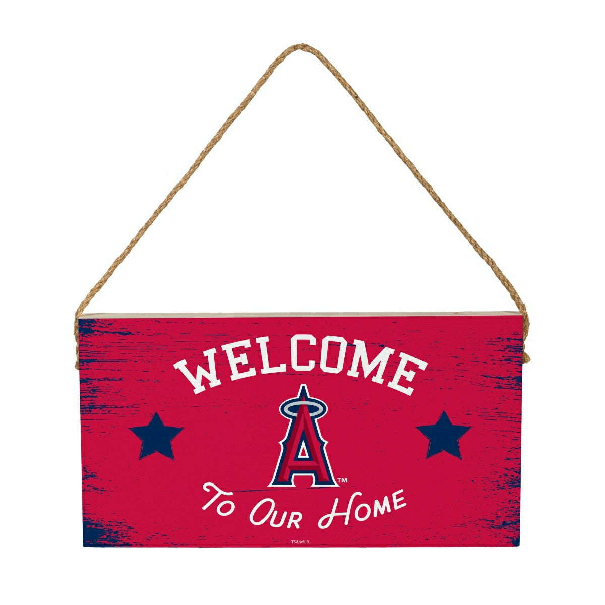 Los Angeles Angels Wood Wall Sign, 6x11, MLB, Home