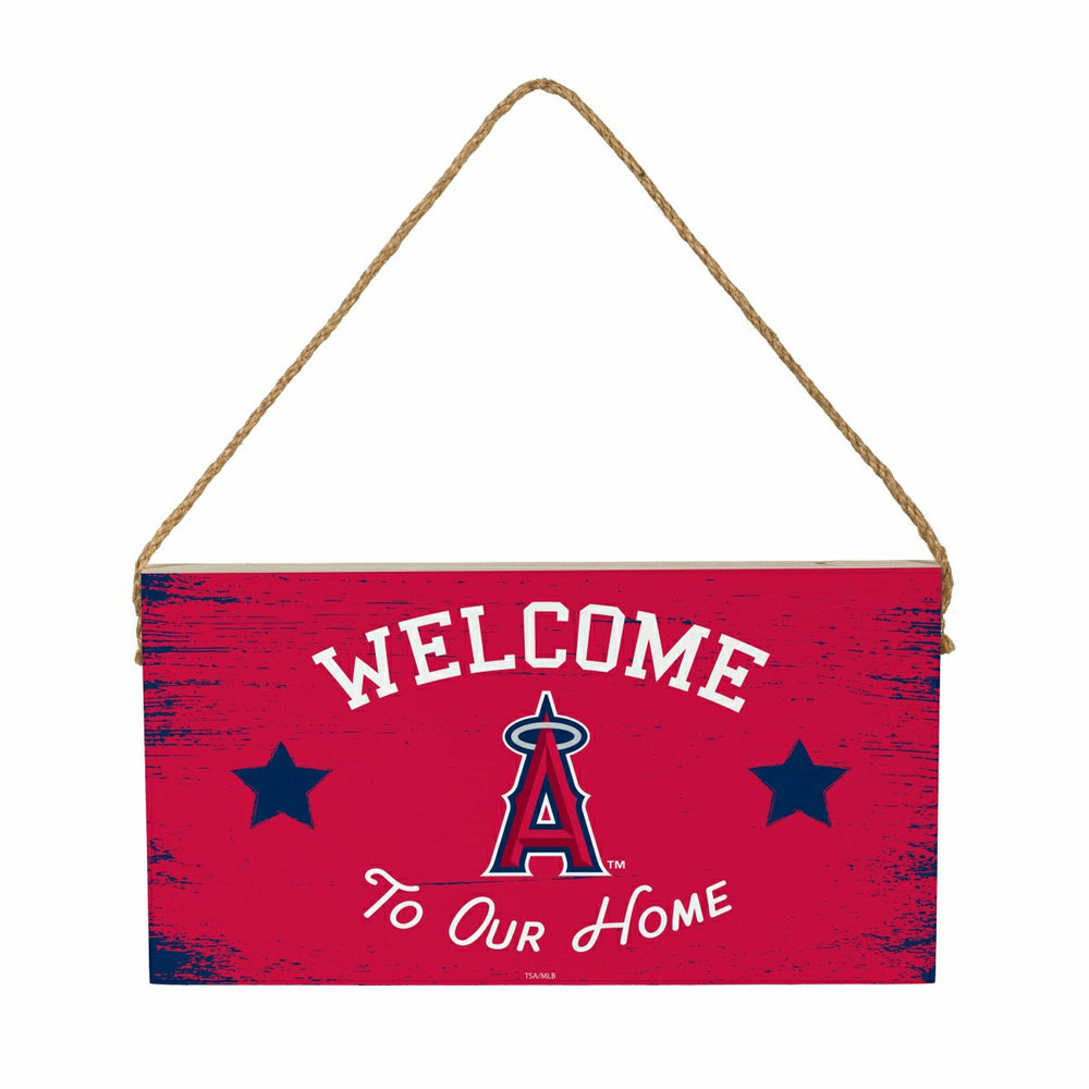 Los Angeles Angels Wood Wall Sign, 6x11, MLB, Home