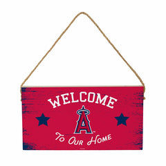 Los Angeles Angels Wood Wall Sign, 6x11, MLB, Home
