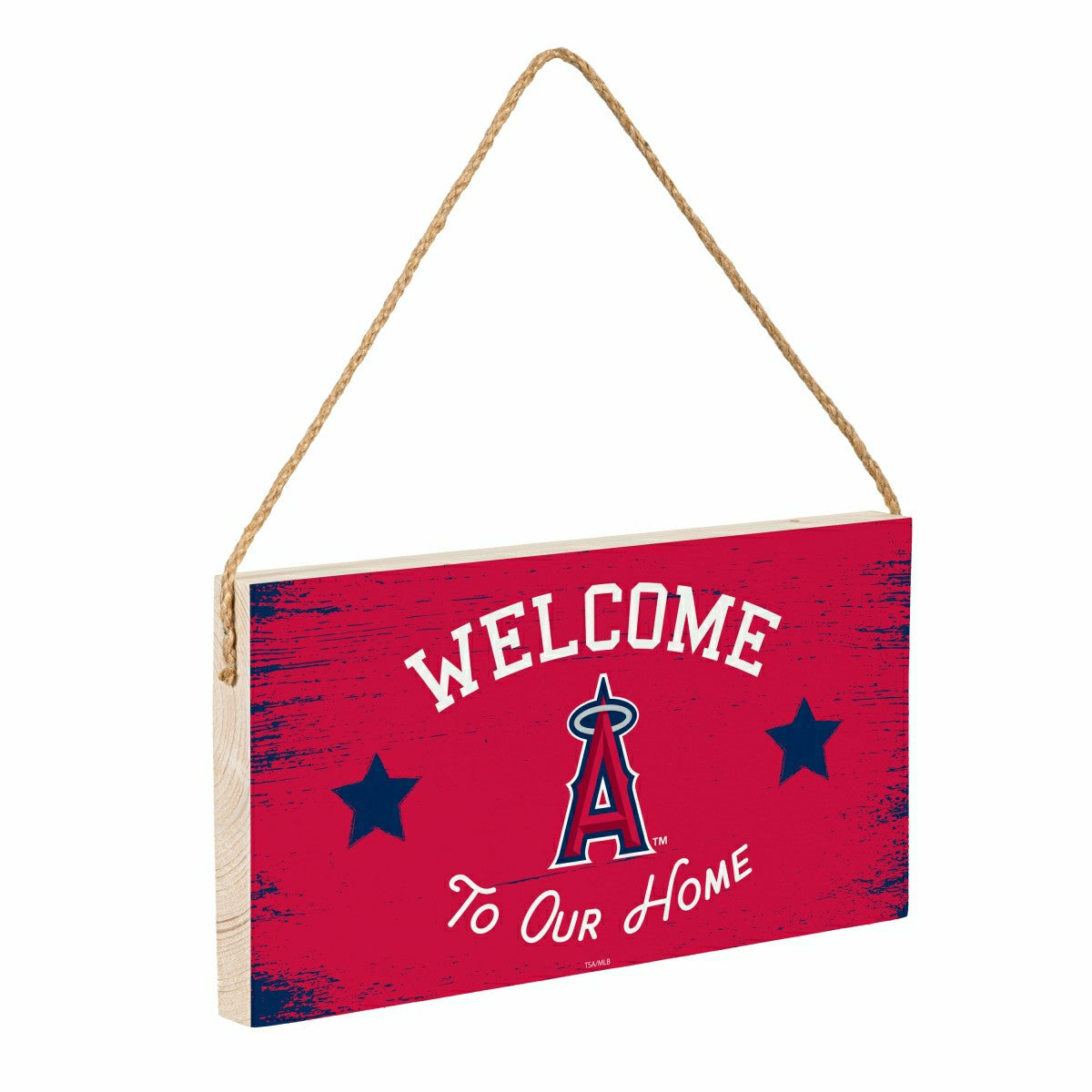 Los Angeles Angels Wood Wall Sign, 6x11, MLB, Home