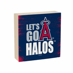 Los Angeles Angels Plock, Down Home Fans, 6x6, MLB, Home