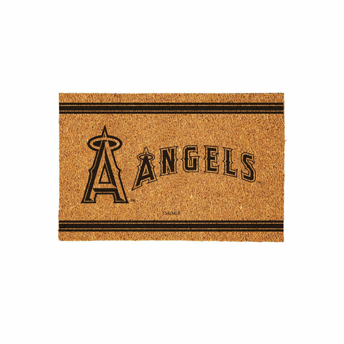 Los Angeles Angels Large One Color Coir Mat, 36"x24", MLB