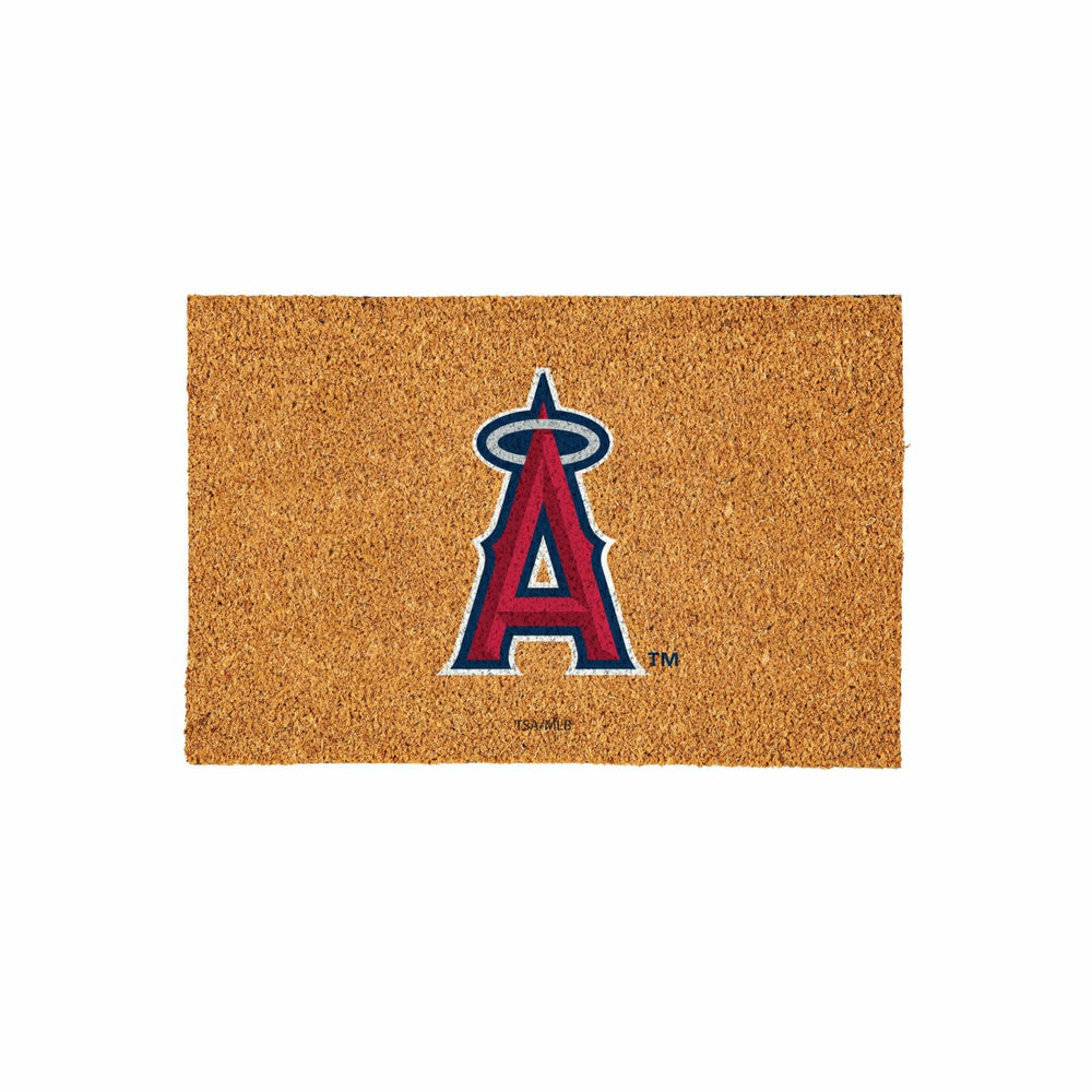 Los Angeles Angels Large Full Color Coir Mat, 36"x24", MLB
