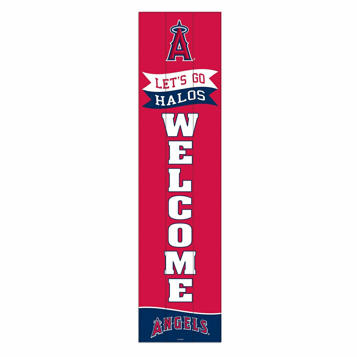 Los Angeles Angels, 46" Leaner, MLB, Home