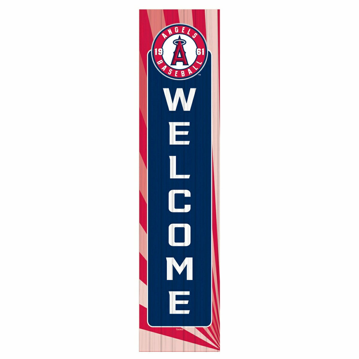 Los Angeles Angels, Summer Seasonal Leaner, 46" Single Sided, MLB, Home