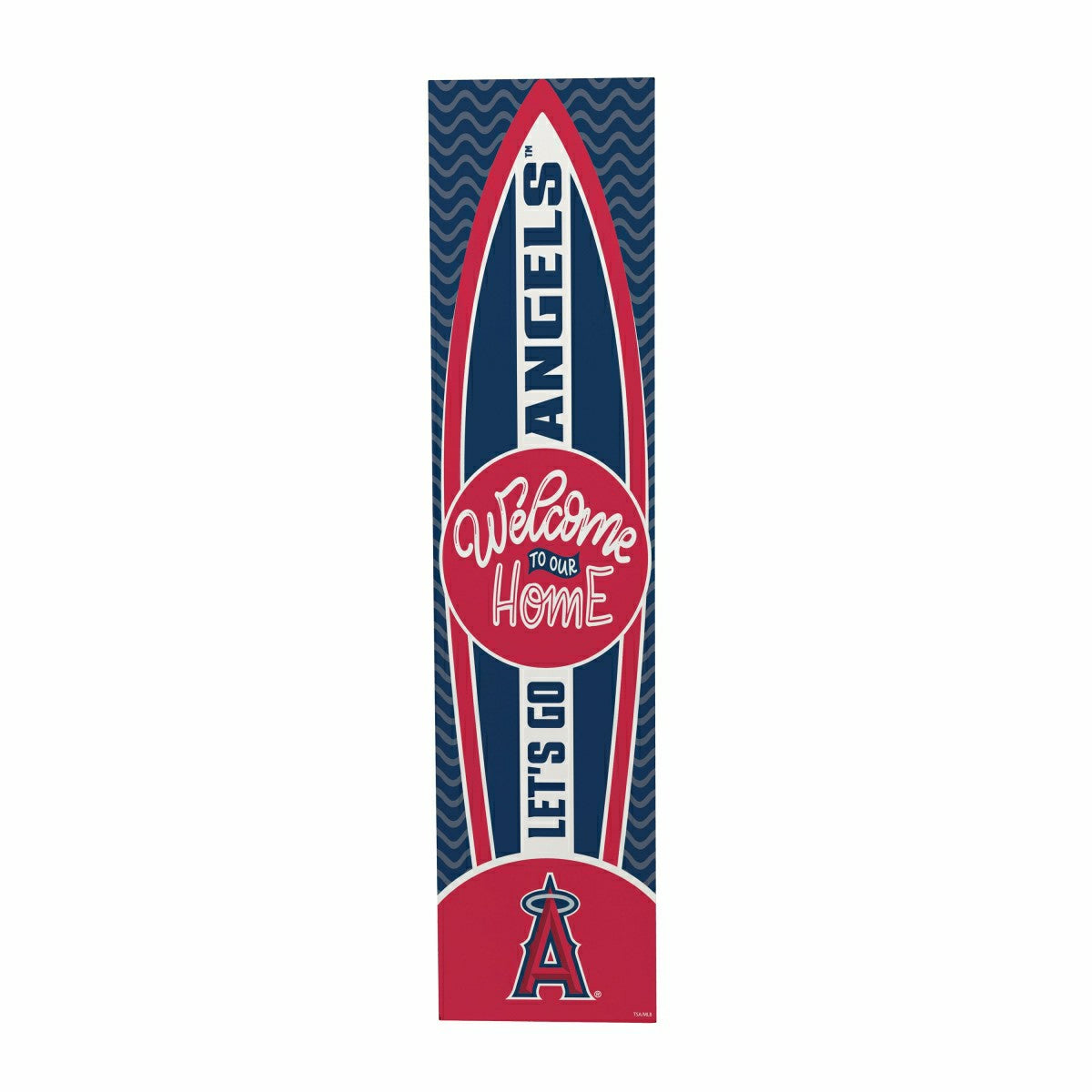 Los Angeles Angels Summer Seasonal Surfboard ECM Exclusive 47" Single , MLB, Home
