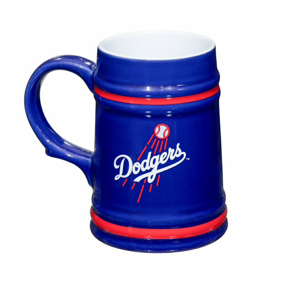 Los Angeles Dodgers Ceramic Stein Cup, 24oz, MLB, Home