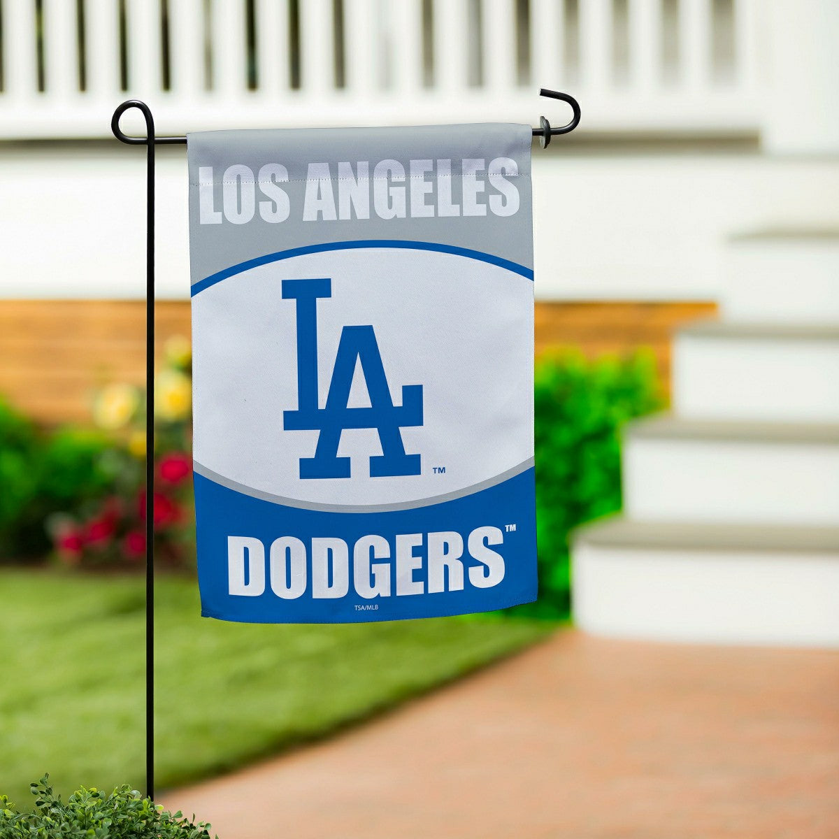Los Angeles Dodgers Suede Flag, GDN, MLB, Home