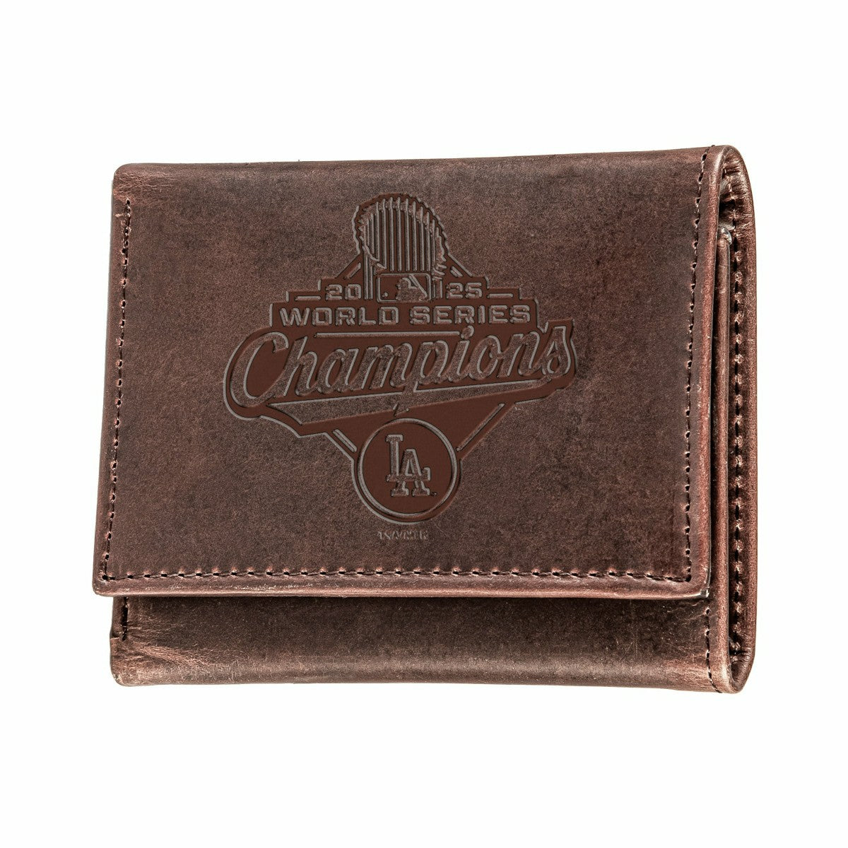 Los Angeles Dodgers, World Series 2025 Wallet, Tri-fold, Brown, MLB, Home