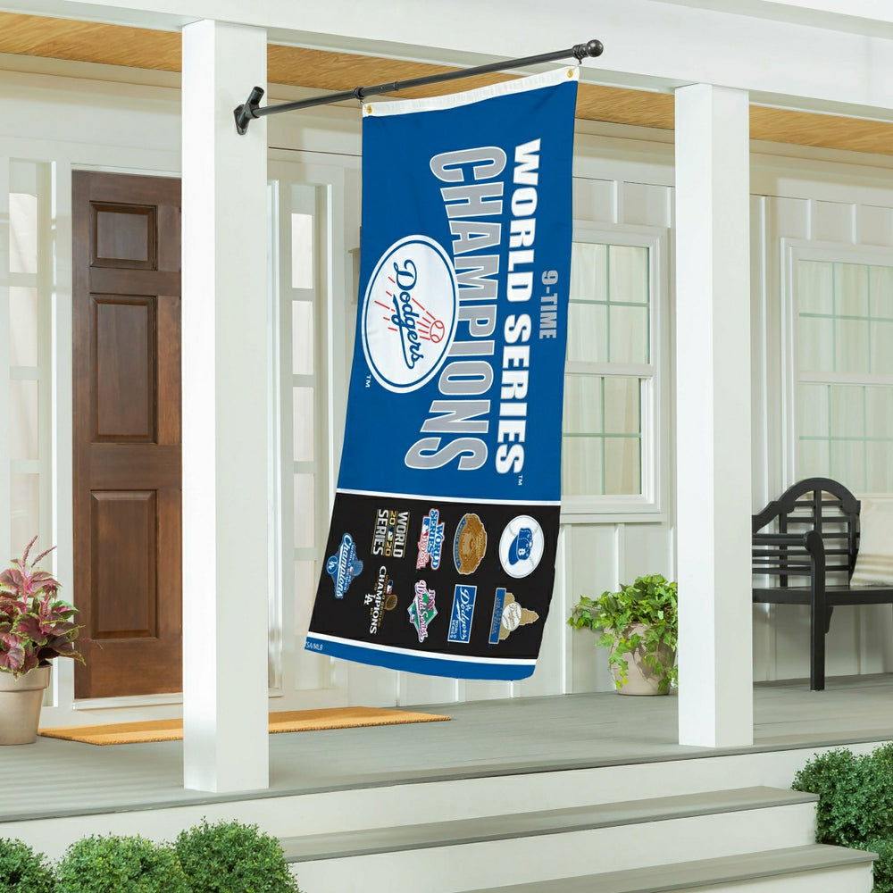 Los Angeles Dodgers Single Sided Flag w/ 2 Grommets, 3'x5' Multi Win F, MLB, Home