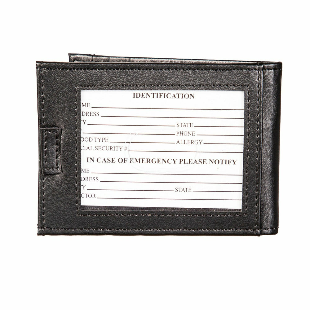 Los Angeles Dodgers Front Pocket Wallet with RFID Blocking, Black, SC2, MLB, Home