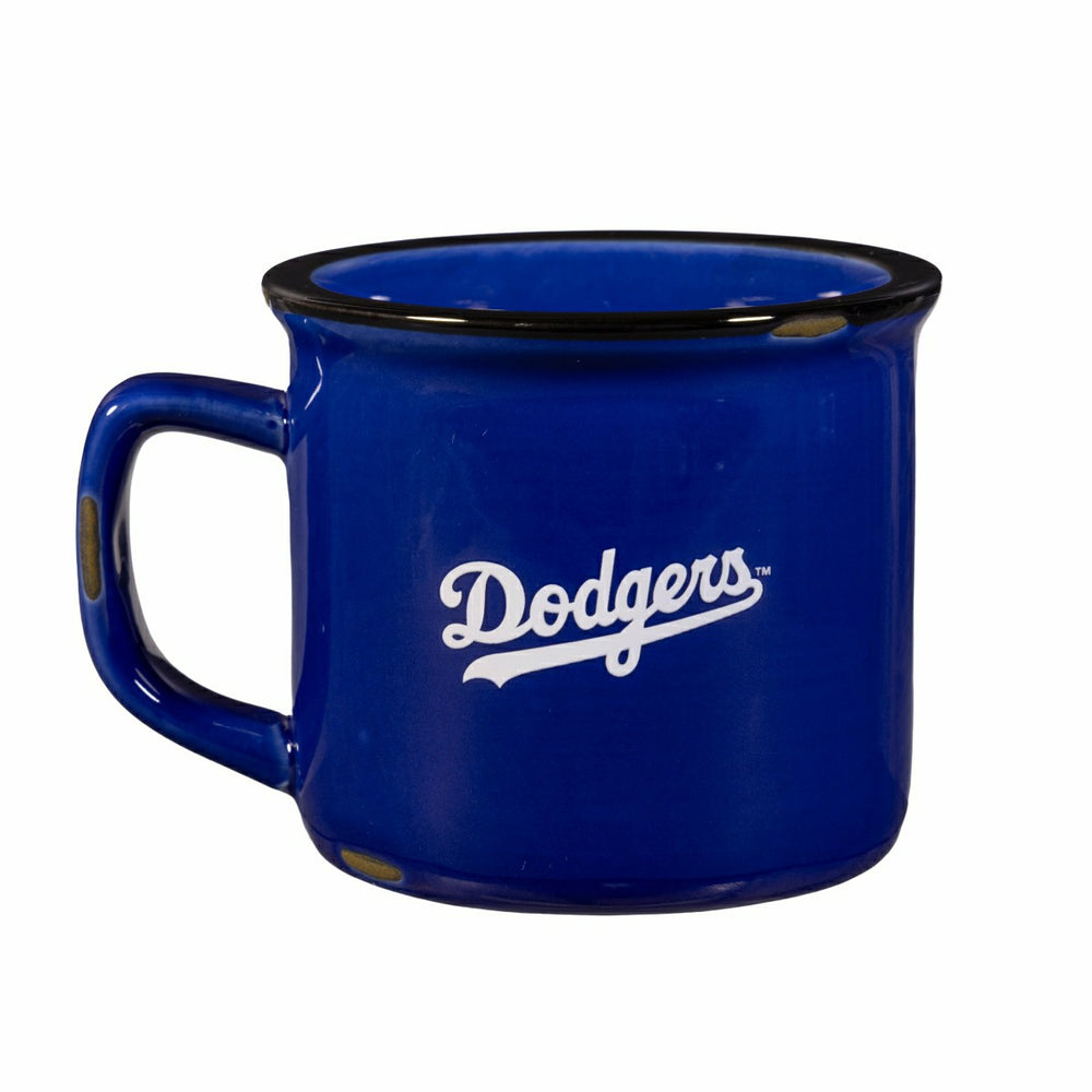 Los Angeles Dodgers Ceramic Camp Cup with Enamel Finish, 14oz, MLB, Home