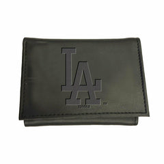 Los Angeles Dodgers Tri-Fold Wallet Black, MLB, Home
