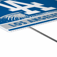 Los Angeles Dodgers Yard Sign, Patriotic, MLB, Home